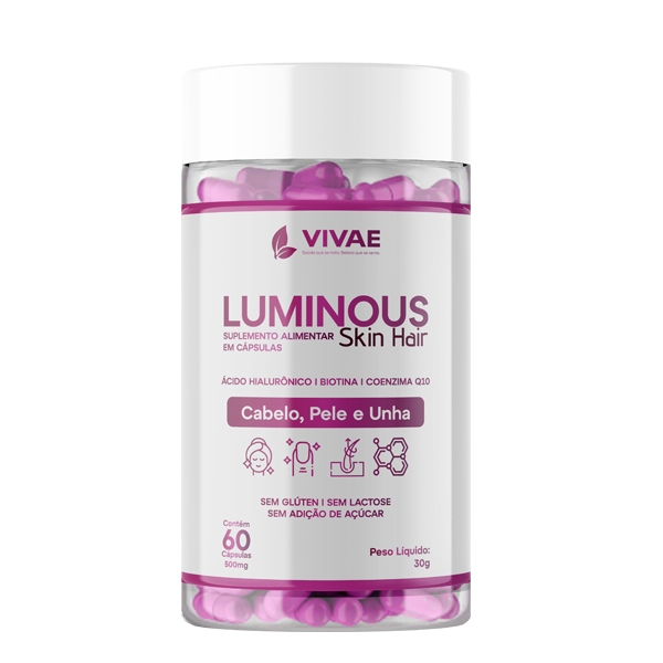 Luminous Skin Hair - Cabelo Pele e Unha